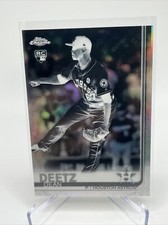 2019 Topps Chrome Negative Refractor Dean Deetz #79 Rookie RC