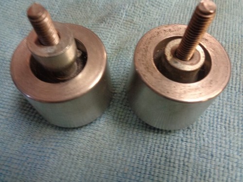05 Triumph Rocket 3 III Handlebar Bar End Weights Pair - Picture 6 of 7