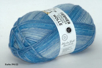 Ferner Lungauer Sockenwolle 8fach mit Merino, 150g, verschiedene Farben