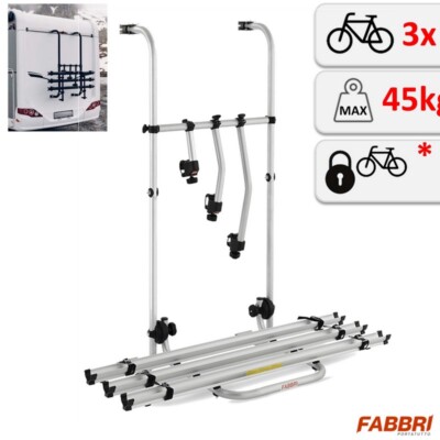 Fahrradträger auf Heckklappe Kastenwagen - Transit Rimor Evo ab 2014 (3 Fahrräder)