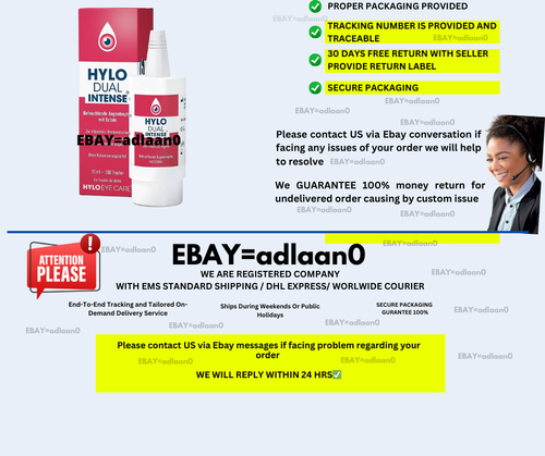 Hylo-Dual Intense Lubricating Eye Drops 10ml