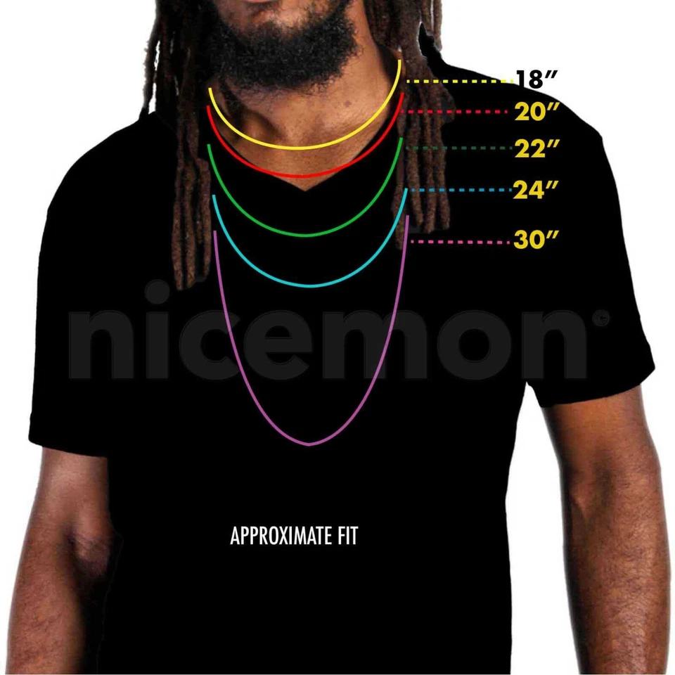 Collana Di Perline Fimo Trasparenti A Facettoni Reggae Rasta 20" - Immagine 2 di 3