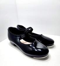 Capezio Girls Tele Tone Tap Shoes Black Size 1 M