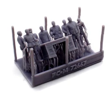 FC Model Trend 1/72 ''The Bunker'' Figures Scene