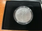 2022-W $1 American Silver Eagle , Uncirculated Coin ,Box, OGP & COA