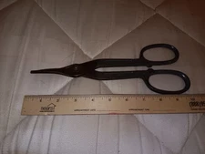 Wiss Forged Steel Vintage Metal Tin Snips USA 12 Inch. 