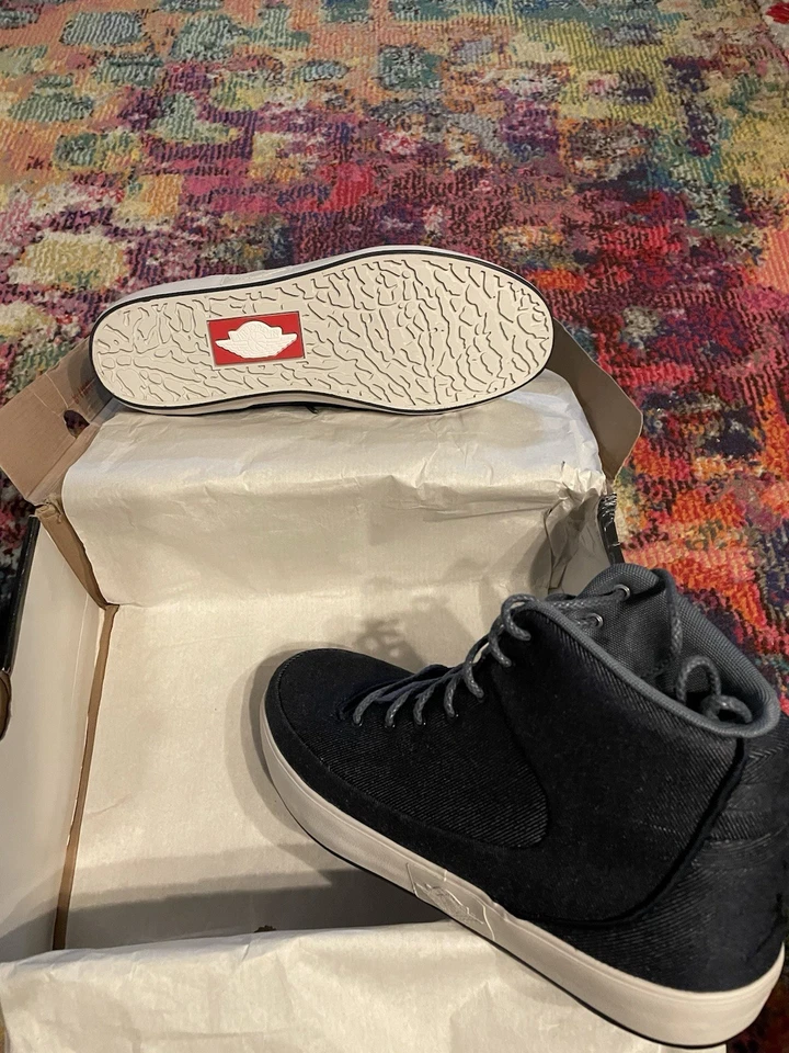 Jordan Grown V.9 blanco obsidiana oscuro para hombre 10,5 Foto 3 de 4