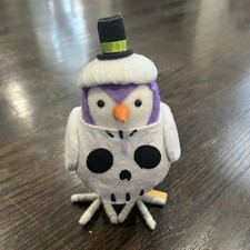 Target Hyde Eek 2022 Featherly Friends SOCKET Halloween Skull Fabric Bird NWT