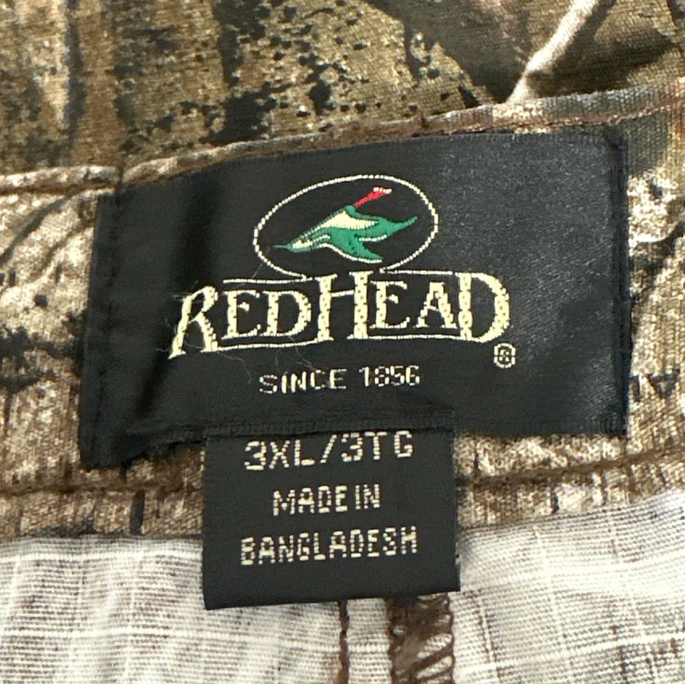 RedHead Mens 3XL Camo Cargo Pants Cotton Realtree Ripstop Hunting Camping - Image 3 of 4