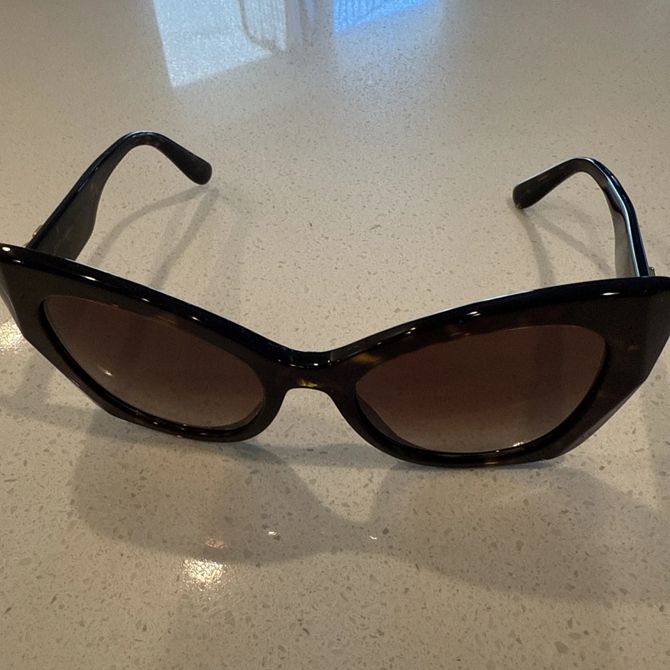 Dolce & Gabbana DG 4405 502/13 Havana Gafas de sol de plástico Marrón Lente degradada Foto 3 de 4