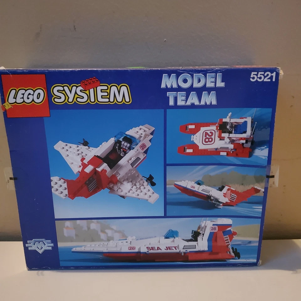 LEGO System Model Team Sea Jet 5521 New Old Stock! Year 1993 - Image 2 of 4