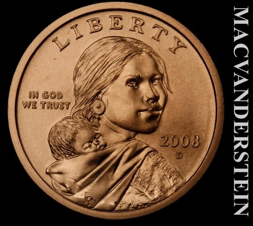 2008-D Sacagawea Dollar — photo from the most recent tracked eBay sale