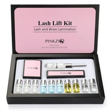 PINKZIO Lash Lift Kit Eyelash Perm Kit Professional Eyelash Lash Curling Semi...