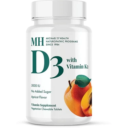 Michael's Naturopathic Programs Vitamin D3 with Vitamin K2