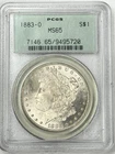 1883-O $1 Morgan Dollar OGH PCGS MS65 Silver New Orleans US Coin Green Holder