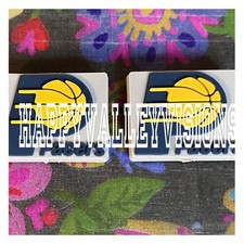 2 Piece INDIANA Basketball Team Silicone Focal Beads DIY Jewelry Pens