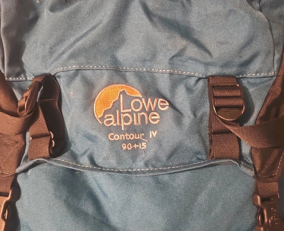 Mochila grande Lowe Alpine Contour IV 90 + 15 marco interno senderismo expedición Foto 2 de 2