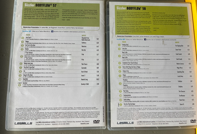 Les Mills BODYFLOW/BODYBALANCE 51-54, 56, 58, 62-65, 67- 68 (see