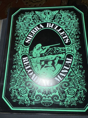 Sierra Bullets Reloading Manual 1971 223 Rifle Pistol Ballistics Ok Condition - 第 1/24 張圖片