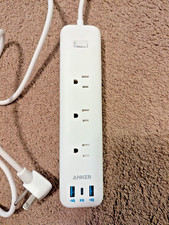 Anker Powerport PD 3 A9133 3 port Power Strip Surge Protector - USB C  A