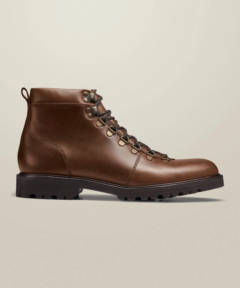 Charles Tyrwhitt Chestnut Brown Leather Chelsea Boots 43 Charles Tyrwhitt Men main image 4