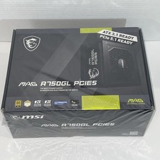 MSI MAG A750GL PCIE 5.1  ATX 3.1 Gaming Power Supply - Full Modular New