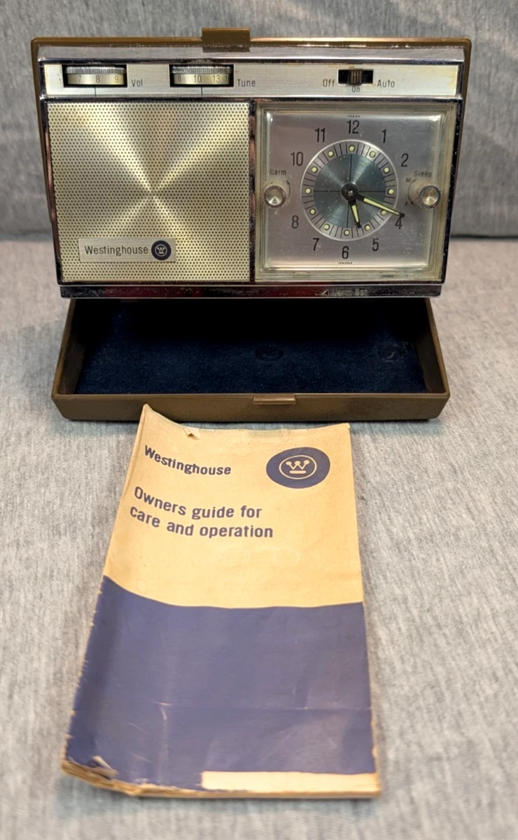 Westinghouse Clock Radio In Collectible Transistor Radios for sale 