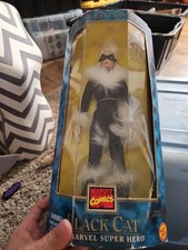 1997 Toy Biz Marvel Black Cat 12” Doll Special Edition Figure HTF Vintage Rares5