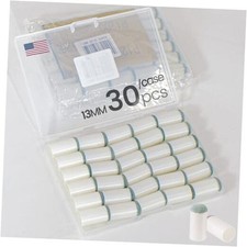 Billiard Pool Cue Tips - Pool Stick Tips Slip-on Tips 30 Pcs 13mm Cue Tips
