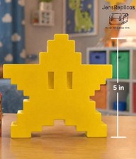 Retro 80s 90s Kid 8 Bit Pixel Star Decor For Game Room