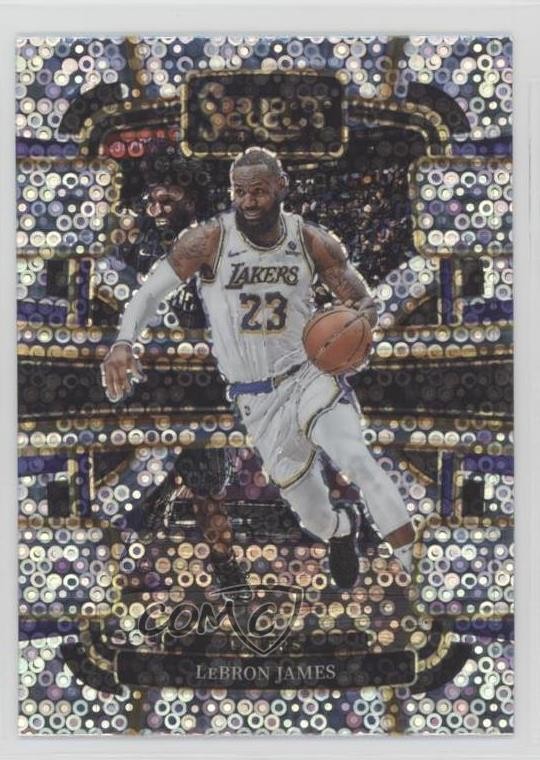 2023-24 Panini Select Concourse Disco Prizm LeBron James #66 1gk6