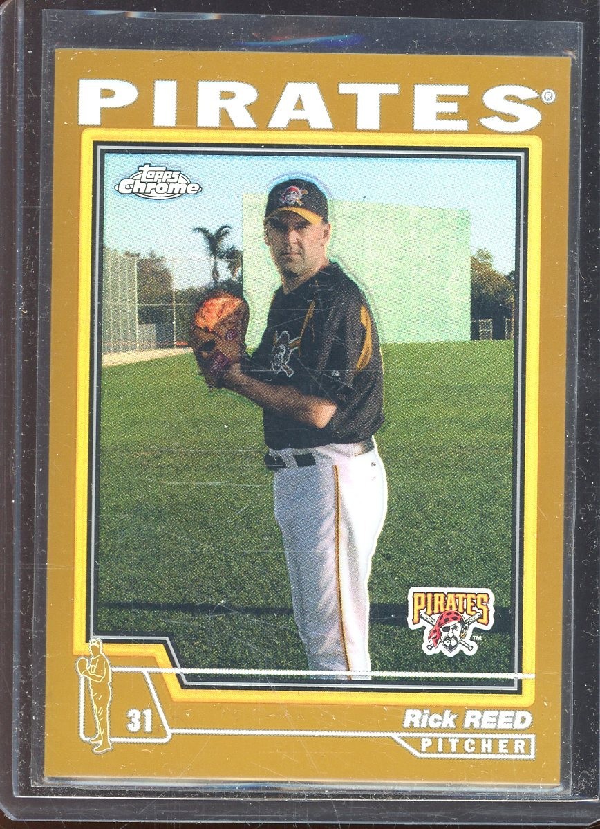 Rick Reed 2004 Topps Chrome Gold Refractor #464