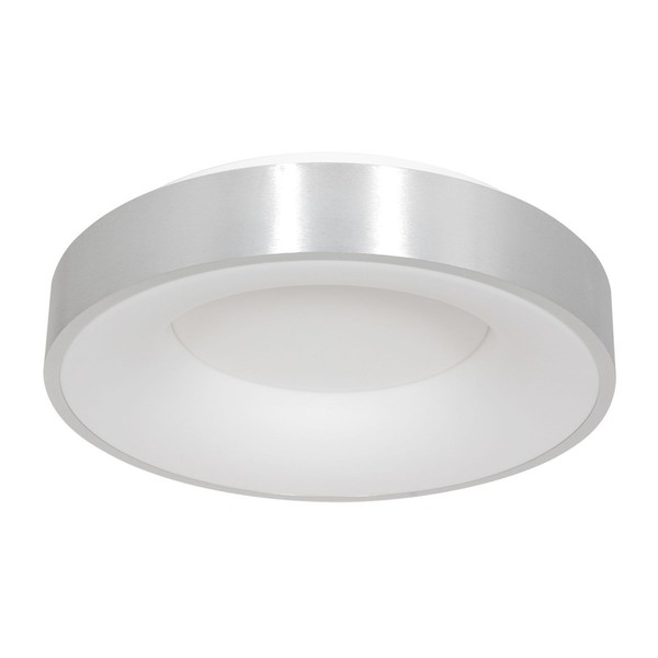 Led Deckenlampe Wohnzimmer In Silber Weiß Ø38 Cm 2700 K Deckenleuchte Blendarm-image
