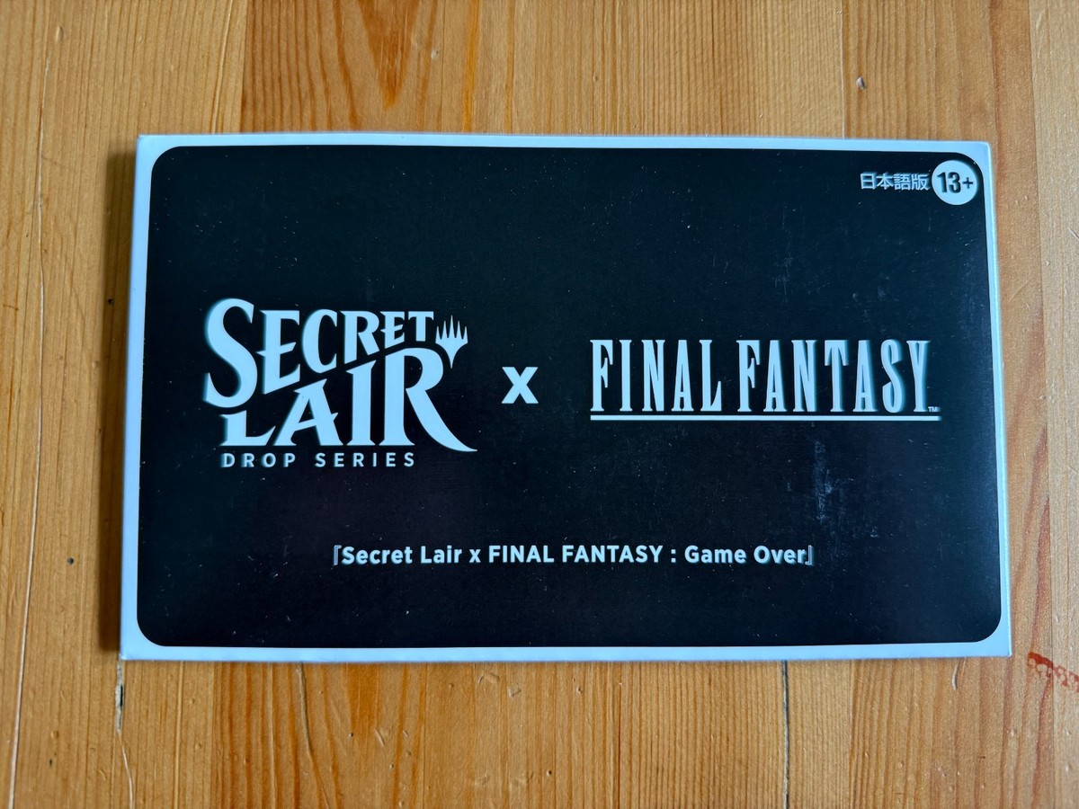 マジック：ザ・ギャザリング FinalFantasy Secret Lair GameOver NoFoil Secret Lair x FINAL FANTASY: Game Over EN Foil Edition