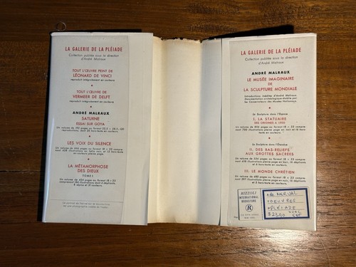 Rare 1960 Gerard De Nerval Oeuvres Volume 1 Gallimard NRF Book DJ - Picture 6 of 17