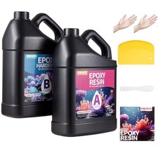 Artist-Grade Epoxy Resin   Self-Leveling, Zero Bubbles  5-Year UV Guard for ...