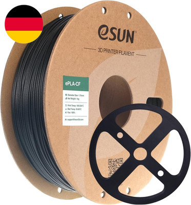 Esun Kohlefaser Gefüllt PLA Filament 1.75Mm, PLA-CF Carbon Fiber Filled PLA Fila