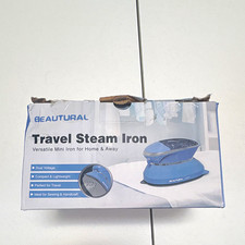 BEAUTURAL Fer à Vapeur de Voyage Compact Double Tension Bleu Modèle 1-MR08US05