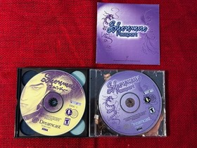 Shenmue ( Sega Dreamcast, 2000) CIB MANUAL 4 Discs Manual /passport