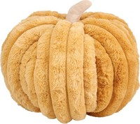 Kissen Sofakissen KüRbis Karamellfarbe Dekokissen Zierkissen Deko Herbst Ø 32Cm