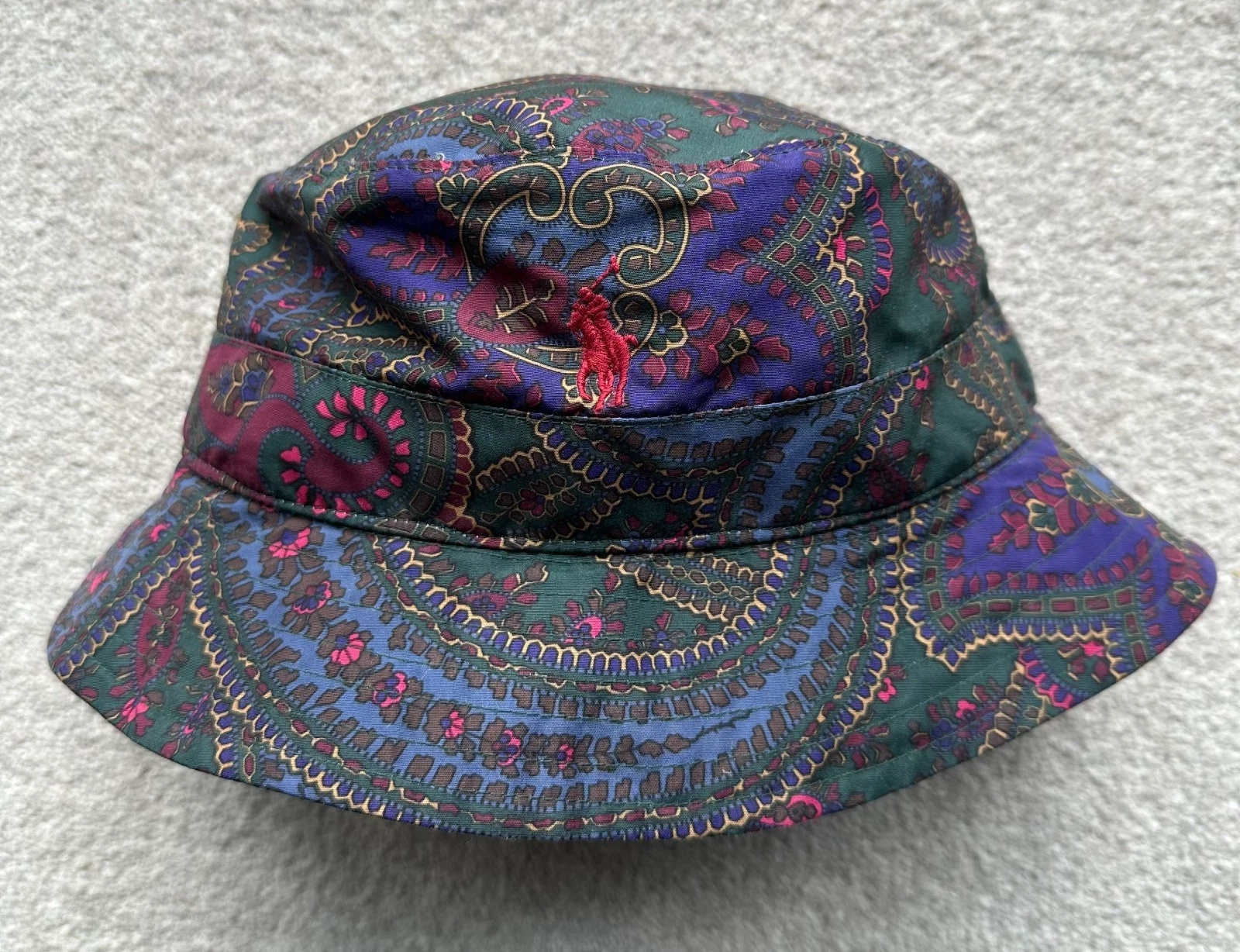 Polo Ralph Lauren Paisley Packable Bucket Hat Paisley Print