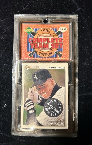 NEW Upper Deck 1992 Complete Team Set Chicago White Sox Bo Jackson Frank Thomas - 第 1/6 張圖片