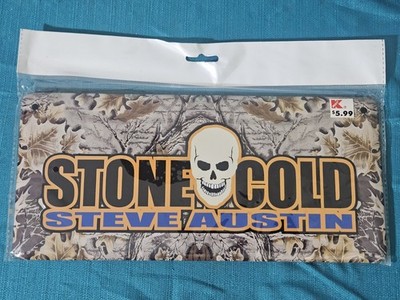 Vintage Stone Cold Steve Austin WWF Official License Plate | eBay