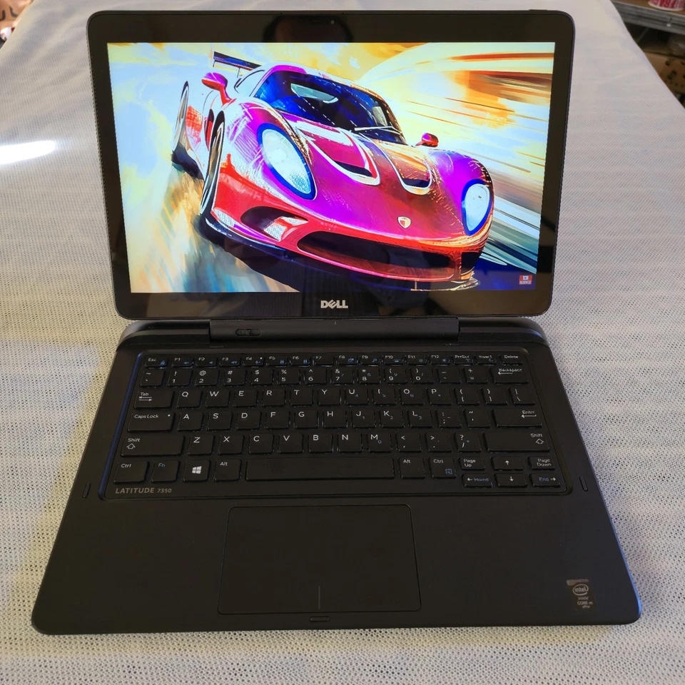 Dell Latitude 7350 laptop-tablet, Intel Core M, 13.3",Wind 11,512Gb SSD,8Gb RAM - Image 2 of 4