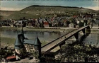 Traben-Trarbach Rhineland-Palatinate 1958 Lot Moselle Bridge Moselle Bridge River Houses