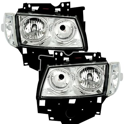 Angel Eyes Scheinwerfer für VW T4 96-03 Bus Multivan langer Vorderwagen