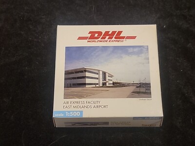 1:500 Herpa Wings DHL Cargo Airbus A300 Scale Jet Airplane Display American NEW