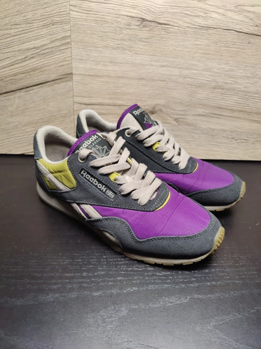 Máquina de escribir alegría la carretera Reebok Classic CL Nylon Slim Colors Lightweight Purple V46155 Women&#039;s  US 6 | eBay