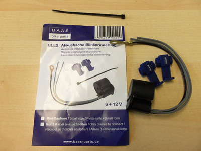 BAAS BLE2 Motorrad Mini Blinksummer Blinkerinnerung Blinkerkontrolle