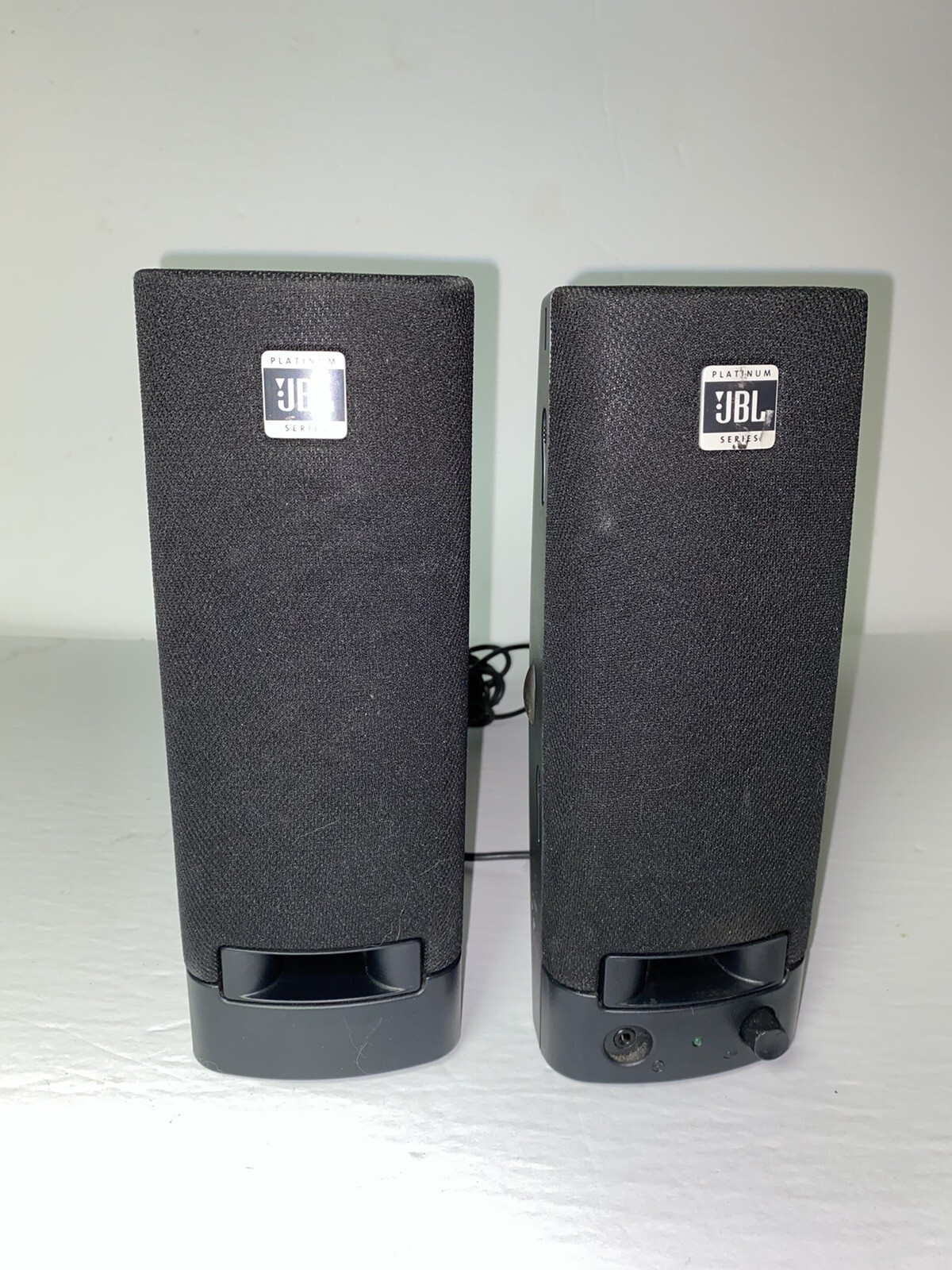 JBL Platinum Series Computer Speakers Wired HP Model SP08A11 untested